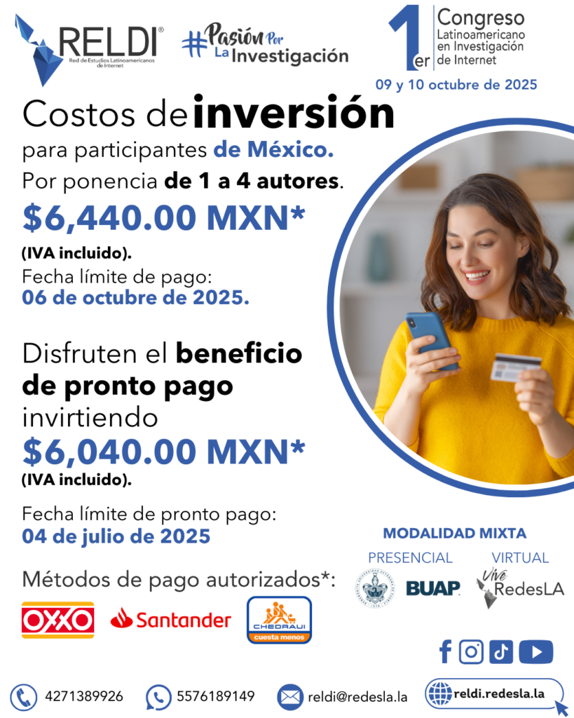 COSTO PONENCIA MX