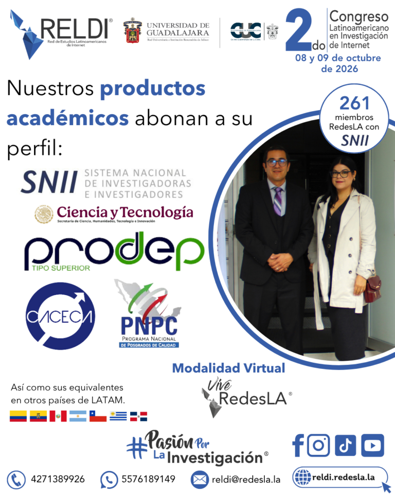 8. ABONE A SU PERFIL MX – 2.º CONGRESO RELDI 2026 reldi.redesla.la
